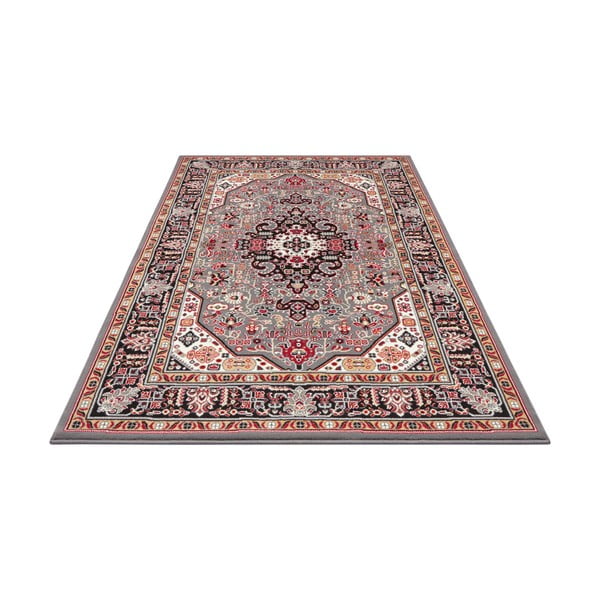 Pilkai rudas kilimas Nouristan Skazar Isfahan, 200 x 290 cm-image-3