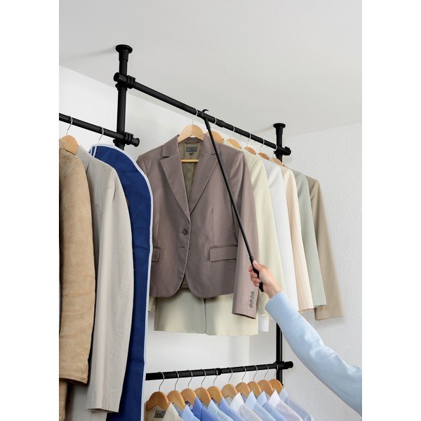 Iš metalo/iš plastiko kabliukas drabužiams pakabinti ​ Herkules – Wenko-image-1