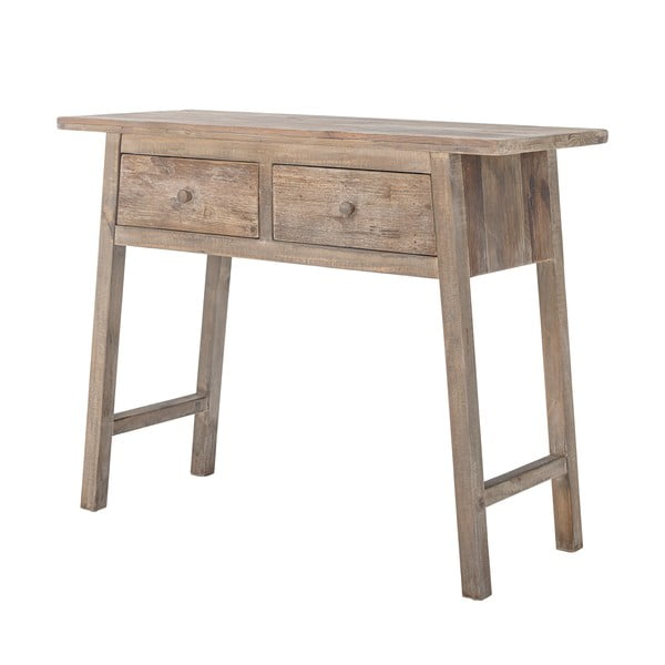 Iš pušies masyvo konsolinis staliukas natūralios spalvos 40x100 cm Camden – Bloomingville-image-4