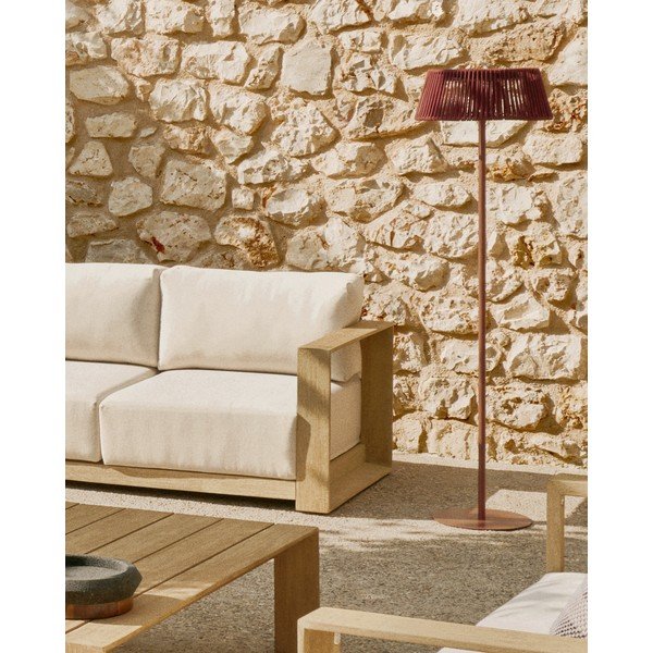 Stalinis lauko šviestuvas LED saulės baterijos ø 33 cm Aldet – Kave Home-image-2