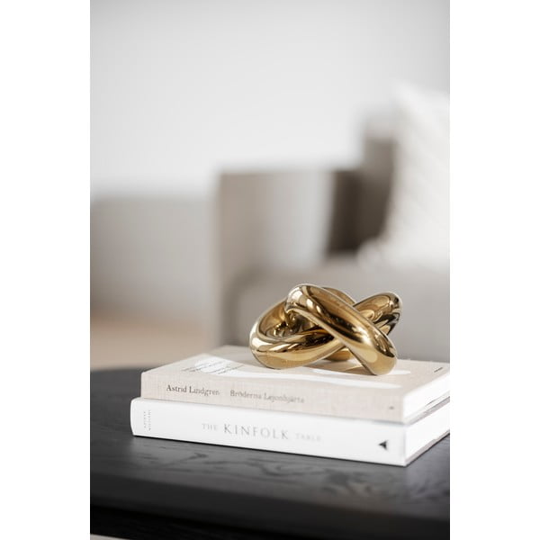 Juodos spalvos ąžuolinis kavos staliukas 135x62 cm Hammond - Rowico-image-4