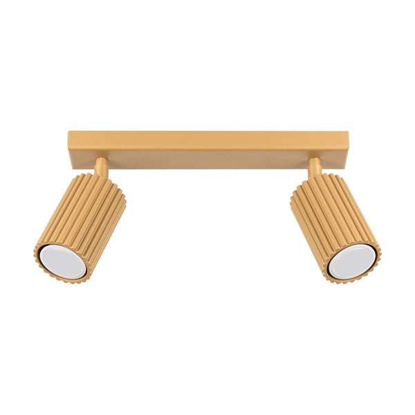 Auksinės spalvos taškinis šviestuvas 6,5x30 cm Gleam – Sollux