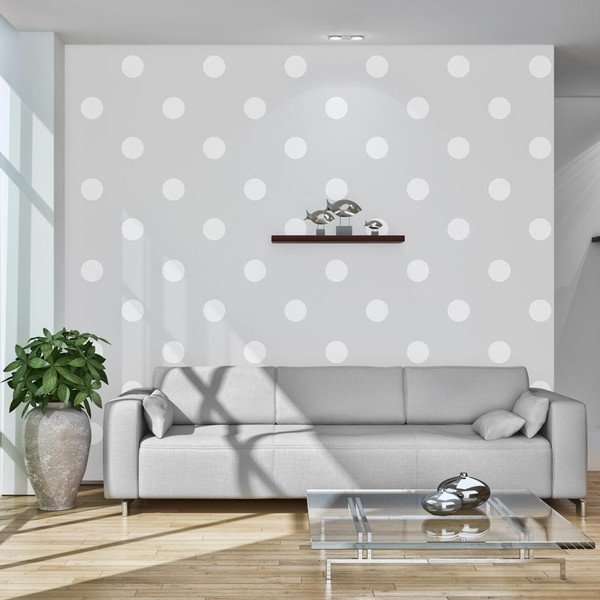 Didelio formato tapetai Artgeist Cheerful Polka Dots, 200 x 140 cm-image-1