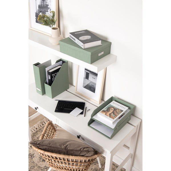 Žalios spalvos iš kartono biuro organizatoriai 5 vnt. dokumentams Holger Canvas Paper Laminate – Bigso-image-3