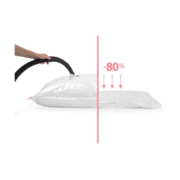 Vakuuminiai drabužių krepšiai 6 vnt. Vacuum M – Compactor-image-3