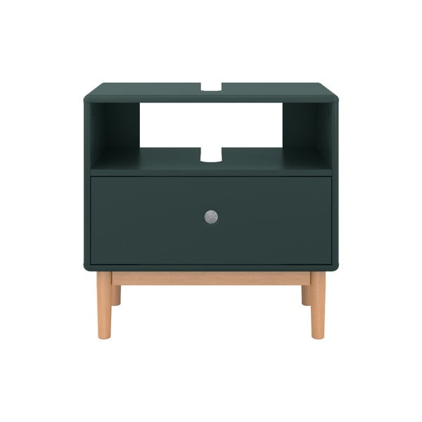 Spintelė po kriaukle tamsiai žalios spalvos 66x45 cm Color Bath – Tom Tailor-image-2