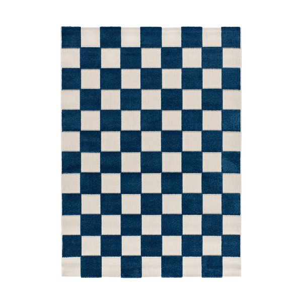 Mėlynos spalvos/kreminės spalvos lauko ir vidaus kilimas 160x230 cm Cuadros – Universal