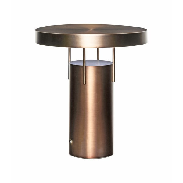 Stalinis šviestuvas bronzinės spalvos LED su pritemdymo funkcija (aukštis 28 cm) su metaliniu gaubtu BringMe – Hübsch