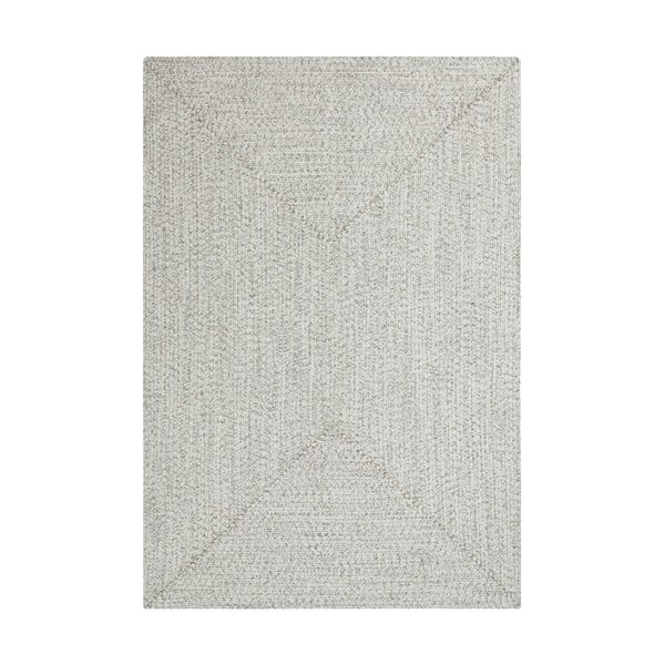 Baltas/smėlio spalvos lauko kilimas 150x80 cm - NORTHRUGS