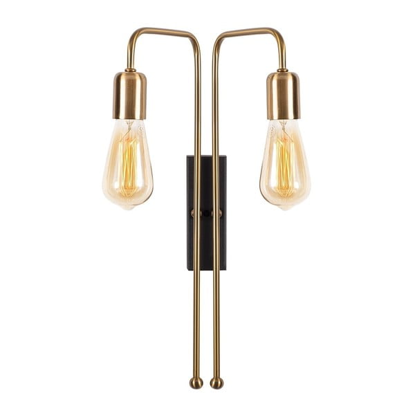 Auksinės spalvos sieninė lempa Pahoma – Opviq lights-image-1