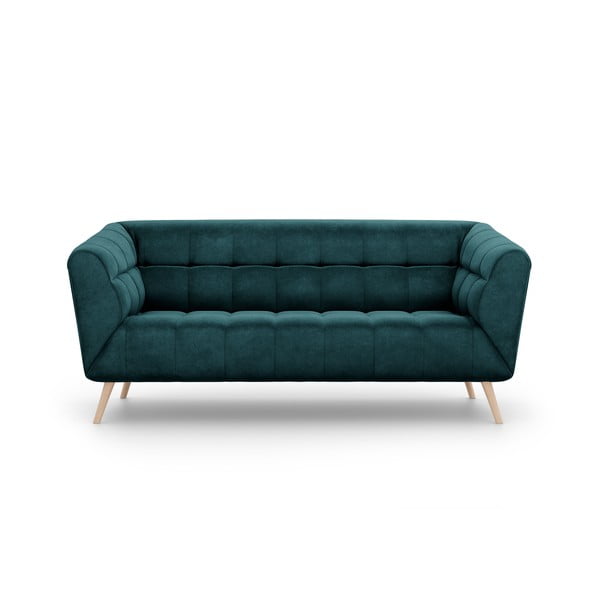 Tamsios turkio spalvos aksominė sofa Interieurs 86 Étoile, 170 cm