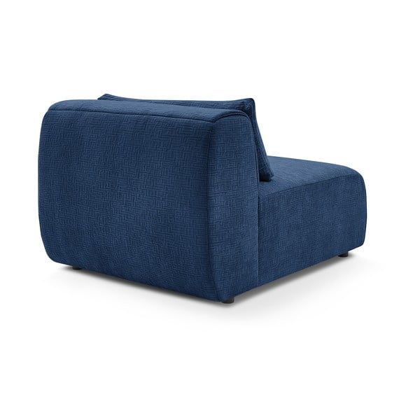 Tamsiai mėlynos spalvos sofos modulis Jeanne - Bobochic Paris-image-4