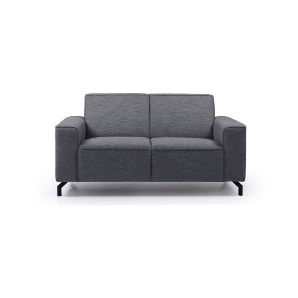 Antracito pilkos spalvos dvivietė sofa Scandic Lesly-image-3