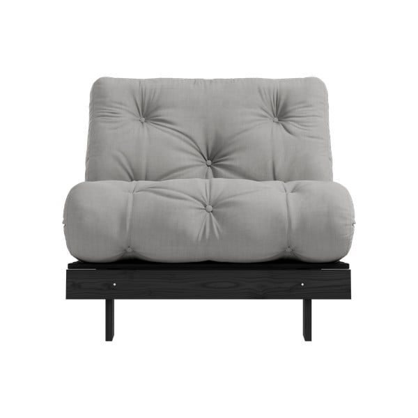 Krėslas pilkos spalvos Roots Black Night – Karup Design-image-3