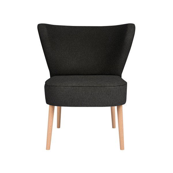 Juodas fotelis Cosmopolitan design Matteo-image-3