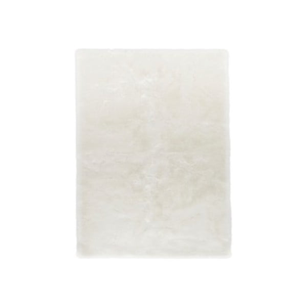 Baltas dirbtinio kailio kilimas Mint Rugs Soft, 120 x 170 cm