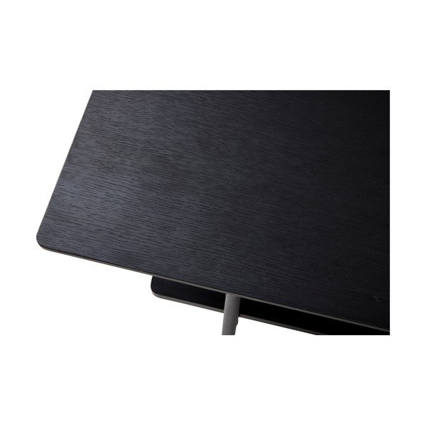 Juodos spalvos kavos staliukas 55x110 cm Pensacola – Unique Furniture-image-3