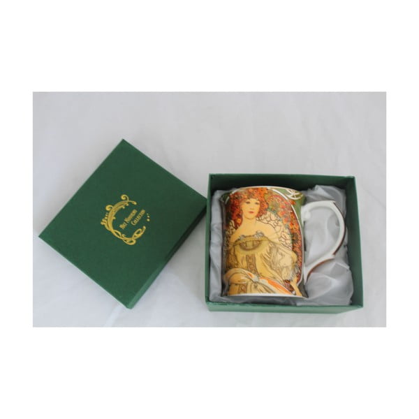 Alfonsas Mucha - puodelis "Svajojantis", 0,4 l-image-1