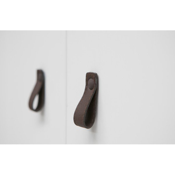 Drabužių spinta baltos spalvos iš pušies masyvo 111x202 cm Ties – WOOOD-image-4