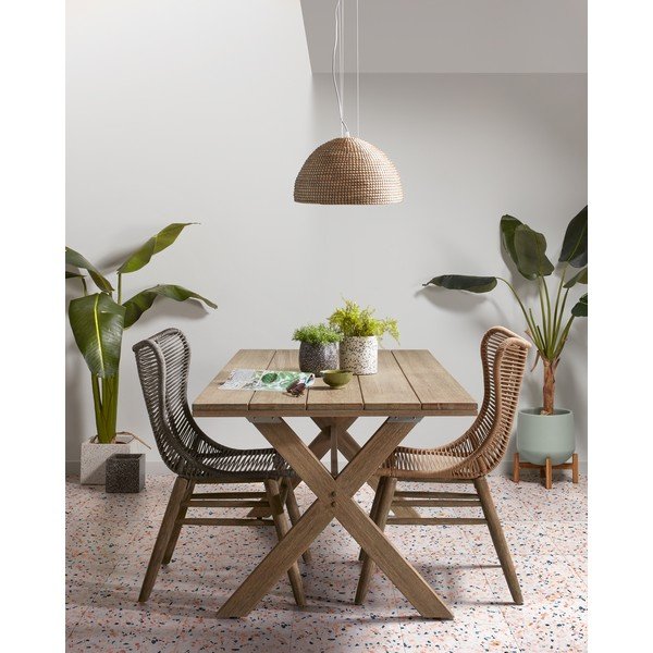 2 pilkų vazonų rinkinys Kave Home-image-3