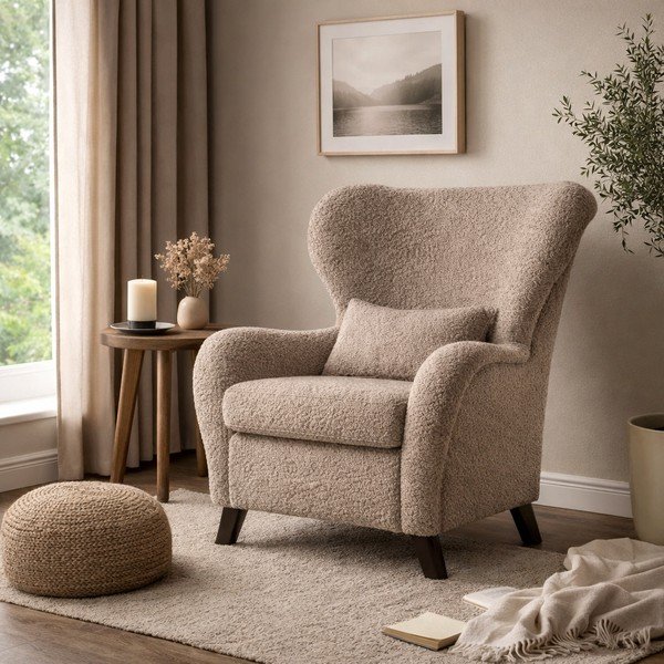 Rudos spalvos krėslas Miuform Miuf-image-1