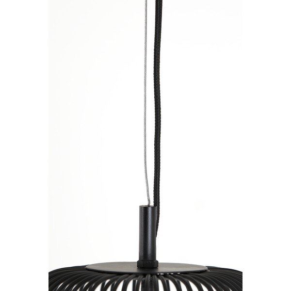 Juodas lubinis šviestuvas ø 27 cm Rilanu - Light & Living-image-2