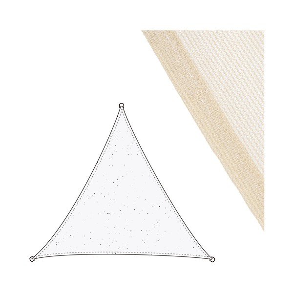 Baldakimas smėlio spalvos 300x300 cm – LDK Garden-image-1