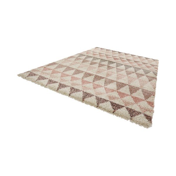 Kreminės ir rožinės spalvos kilimas Mint Rugs Allure Rose, 200 x 290 cm-image-1
