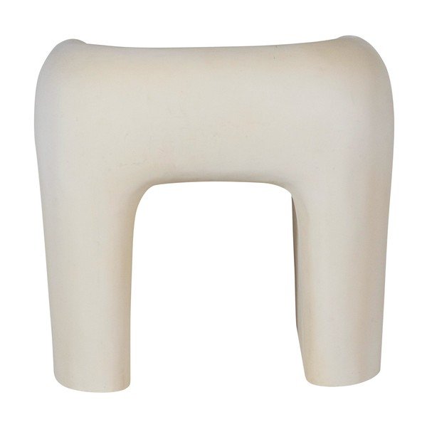 Dramblio kaulo spalvos plastikinė sodo kėdė Nivo – WOOOD-image-3