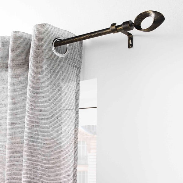 Iš metalo išplečiamas užuolaidos strypas 120 - 210 cm Ovalon – douceur d'intérieur-image-2