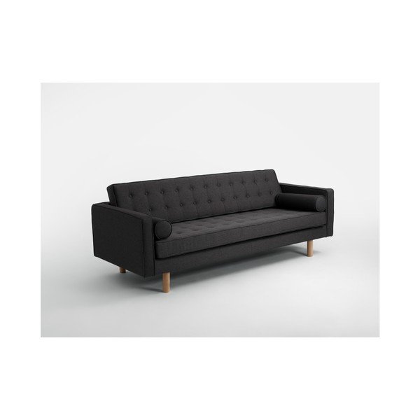 Antracito pilkos spalvos trijų vietų sofa Individualizuotos formos tema-image-3