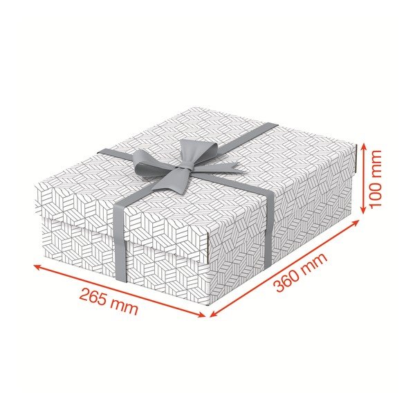 Sada 3 bílých úložných boxů Leitz Eselte, 26,5 x 36 cm-image-2