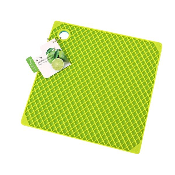 Silikoninis puodų kilimėlis, mėlynos/žalios spalvos-image-1