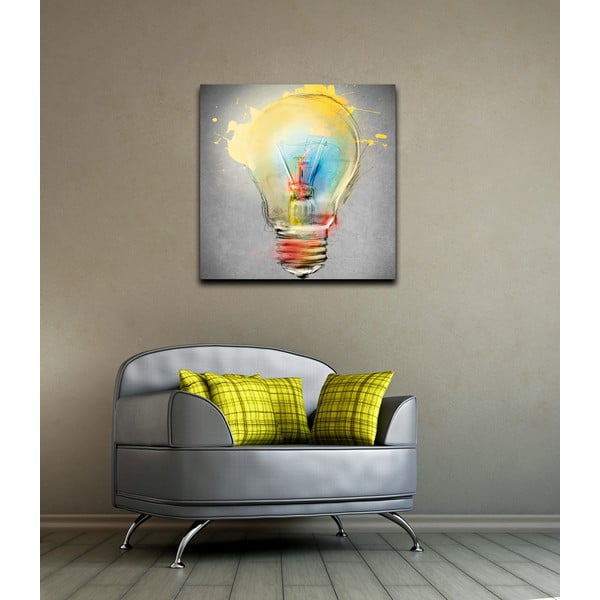 Paveikslas Homemania Decor Bulb, 60 x 60 cm-image-1