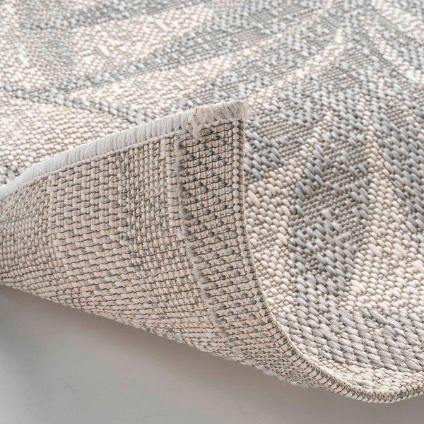 Kilimas šviesiai pilkos spalvos 80x150 cm Palmyre – douceur d'intérieur-image-4