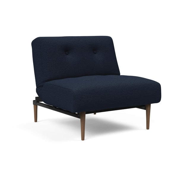 Tamsiai mėlyna naujovė Didelė mišri šokių Mėlyna sofa kėdė