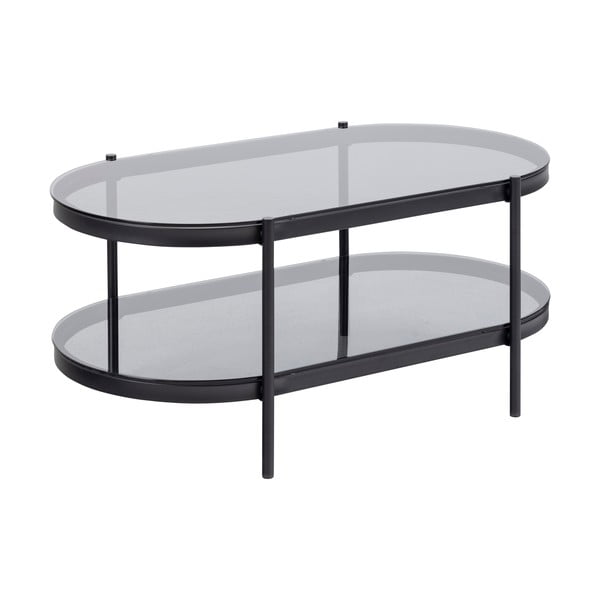 Kavos staliukas su stikliniu stalviršiu 95x50 cm Bayonne - Actona-image-3