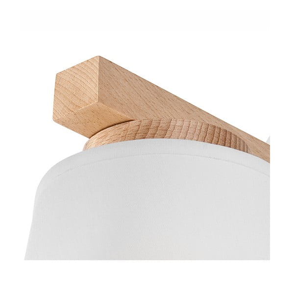 Sieninė lempa baltos spalvos ø 15 cm Ellie – LAMKUR-image-3