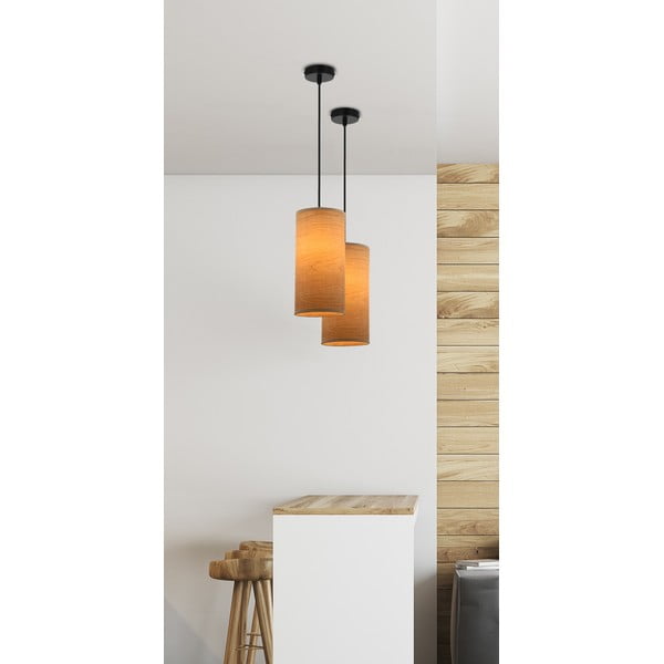 Kabantis šviestuvas šviesiai rudos spalvos ø 12 cm Ballo – Candellux Lighting-image-1