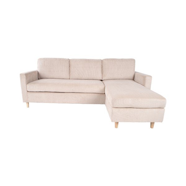 Smėlio spalvos kampinė sofa House Nordic Toscana