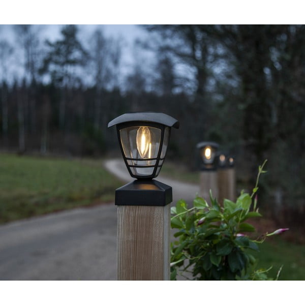 Lauko saulės energija veikiantis LED šviestuvas Star Trading Felix, aukštis 19 cm-image-3
