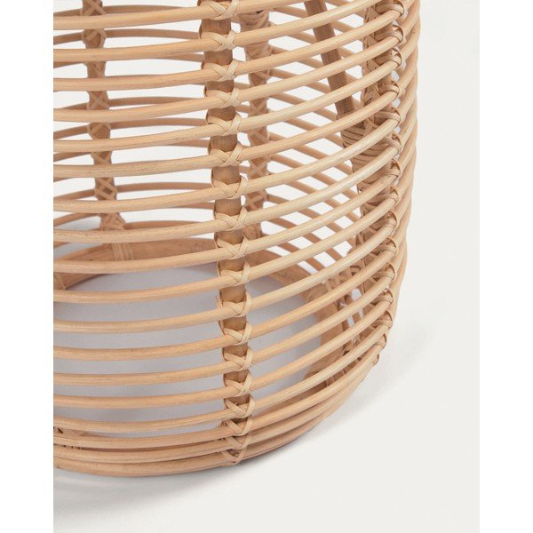 Iš rotango apvalios formos šoninis stalas ø 45 cm Kohana – Kave Home-image-4