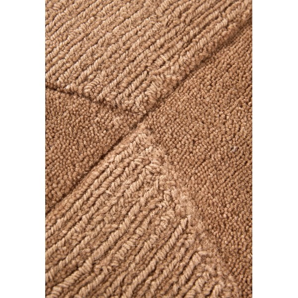 Rankų darbo iš vilnos kilimas rudos spalvos 190x280 cm Ursule – Villeroy&Boch-image-4