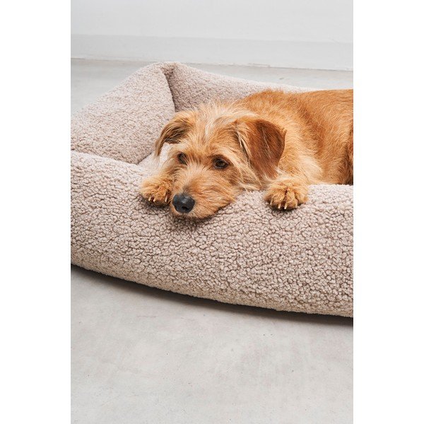 Iš boucle augintinio guolis smėlio spalvos šuniui 71x91 cm Senso Greige M – MiaCara-image-3