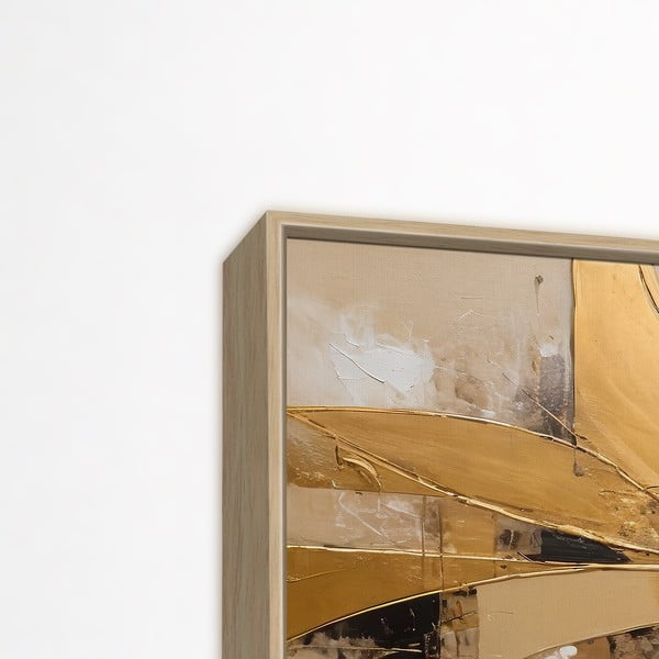 Paveikslas 150x60 cm Gold Abstraction – knor-image-3
