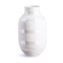 Balta keraminė vaza Kähler Design Omaggio, aukštis 30,5 cm