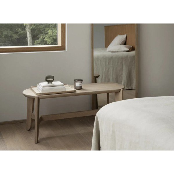 Natūralios spalvos medžio masyvo suolas Eli – Blomus-image-1