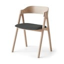 Juoda/natūralaus ąžuolo valgomojo kėdė Mette - Hammel Furniture