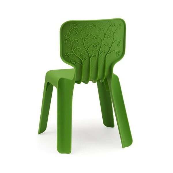 Žalioji vaikiška sukraunama kėdutė "Magis Alma