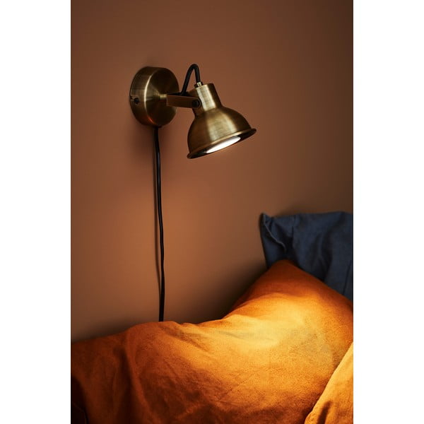 Sieninė lempa bronzinės spalvos Rocco – Markslöjd-image-1